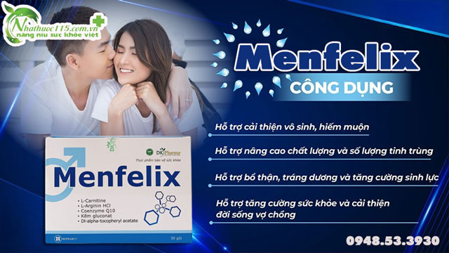 Công dụng Menfelix